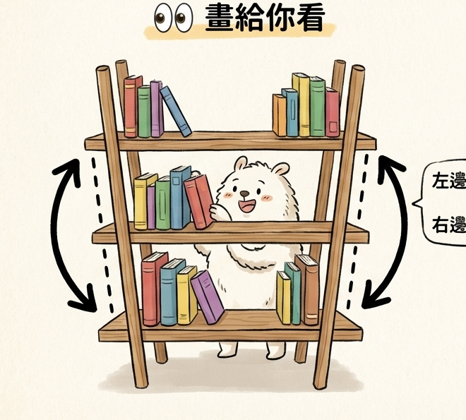 三條平行線書架魔法：截出對應等比線段