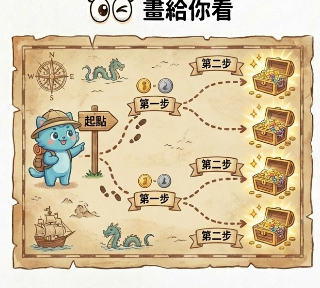 樹狀圖救星：多步驟複雜試驗的分支分析法