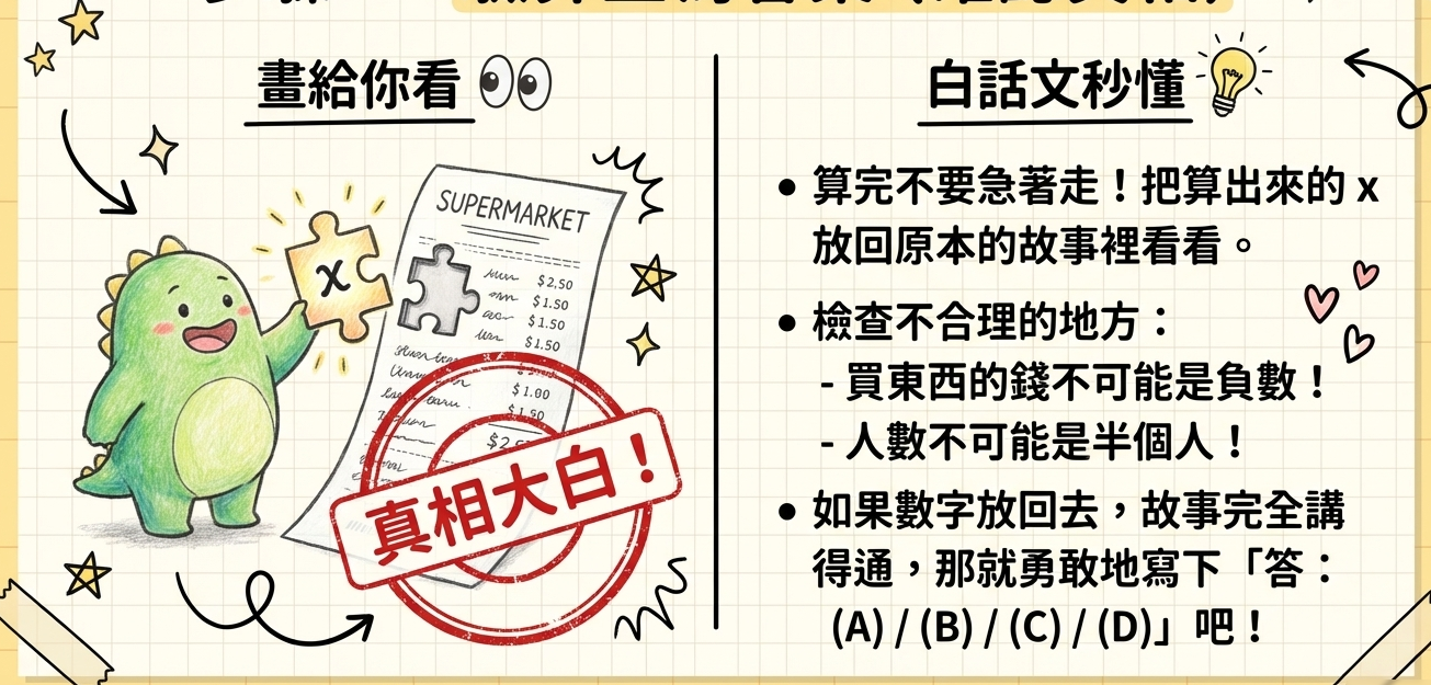 現實檢驗照妖鏡確認真相手繪圖解