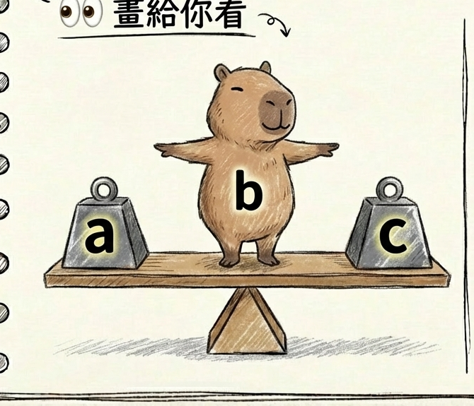 完美的平衡點：等差中項天平