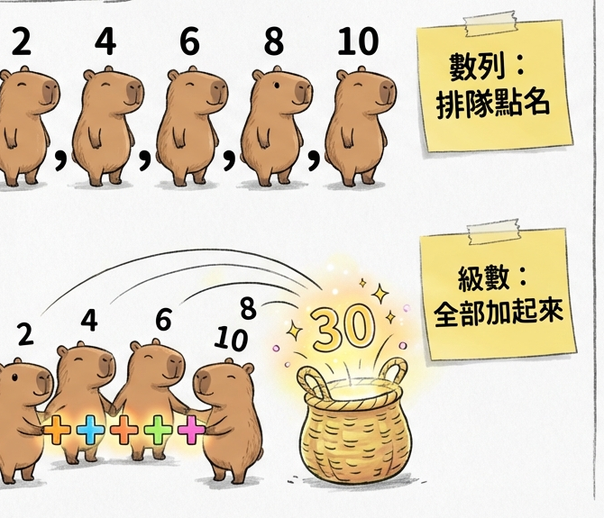 1-2 等差級數 視覺圖解