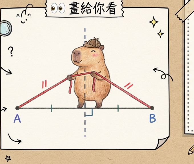 3-4 垂直平分線與角平分線的性質 視覺圖解